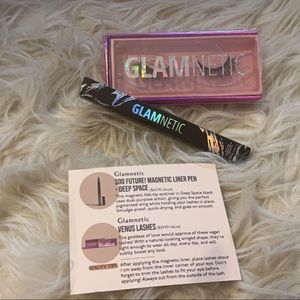 Glamnetic lashes and eye liner adhesive